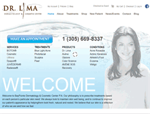 Tablet Screenshot of baypointedermatology.com